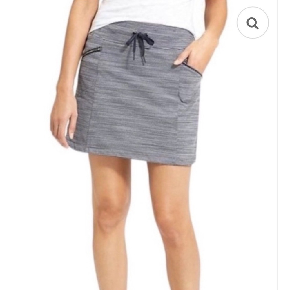 Athleta Gray Mini Skort with Pockets